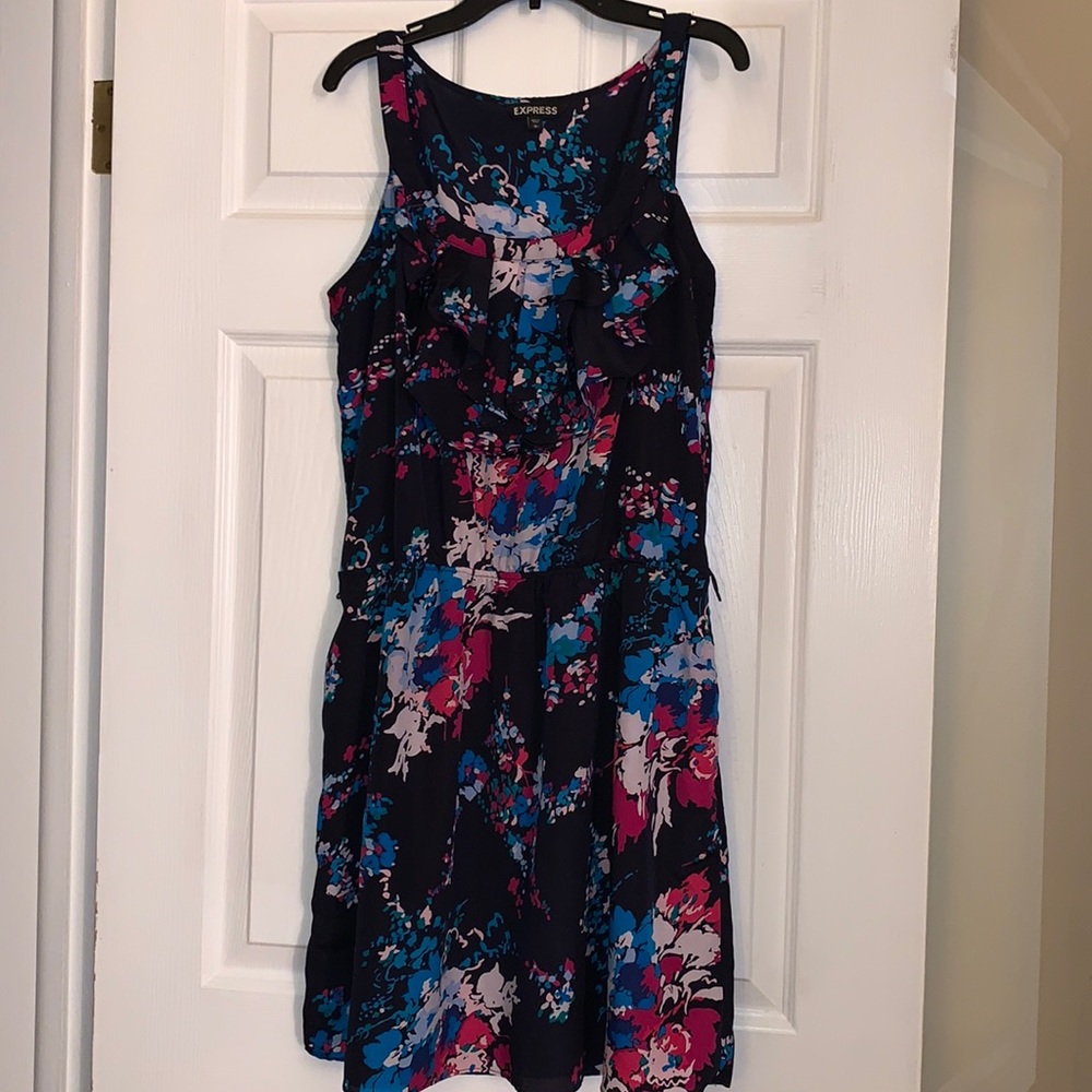 Express Flirty Fun Dress with Pockets